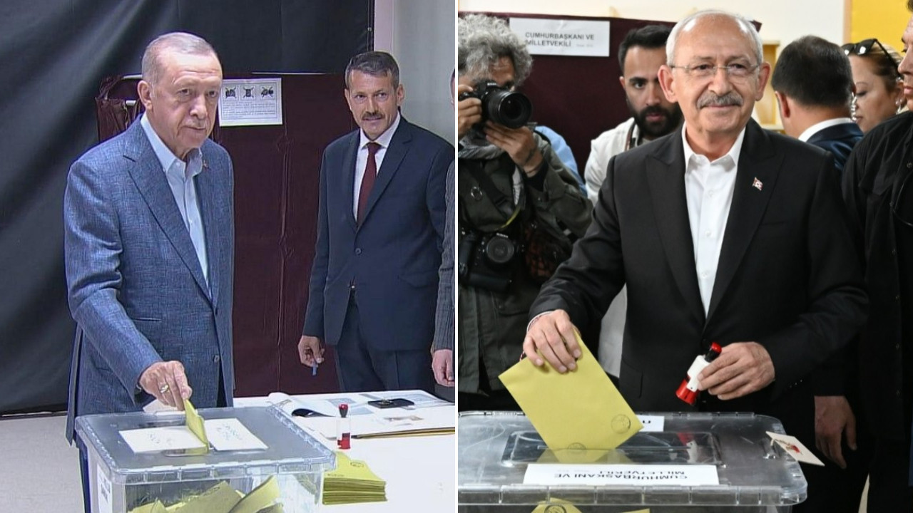 Turkish politicians cast votes in historic election