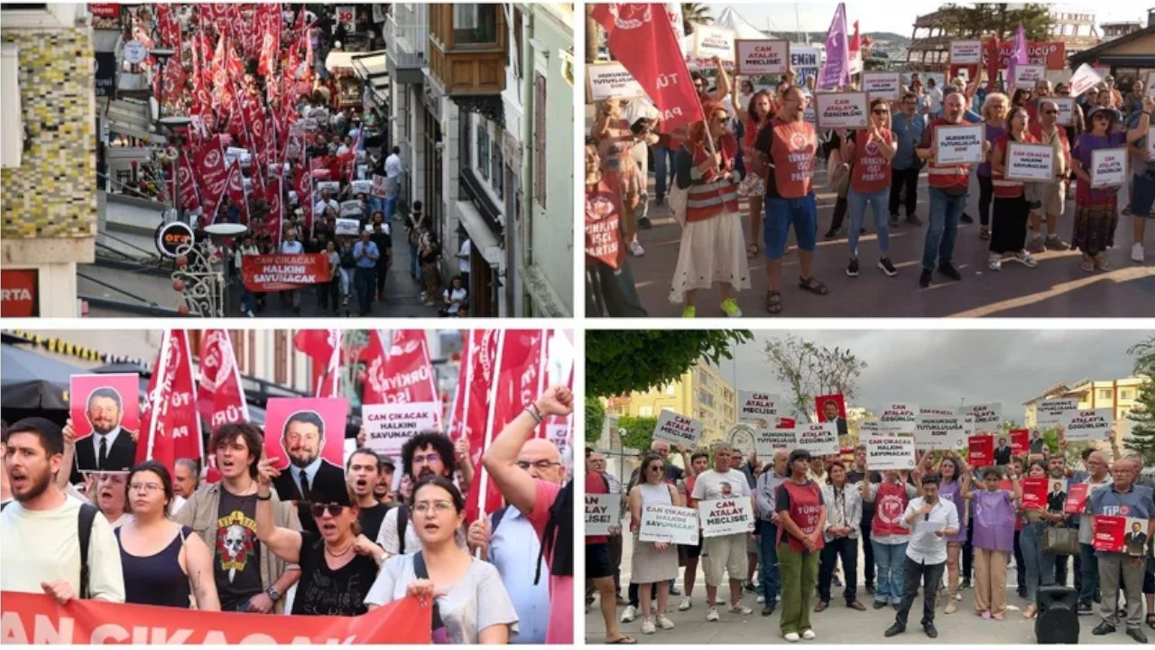 TİP holds protests in 36 cities against Atalay’s ongoing imprisonment
