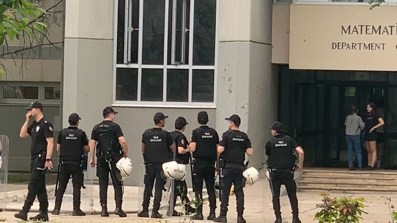 Turkish police blockade ODTÜ campus and detain students in library over LGBTI+ pride march