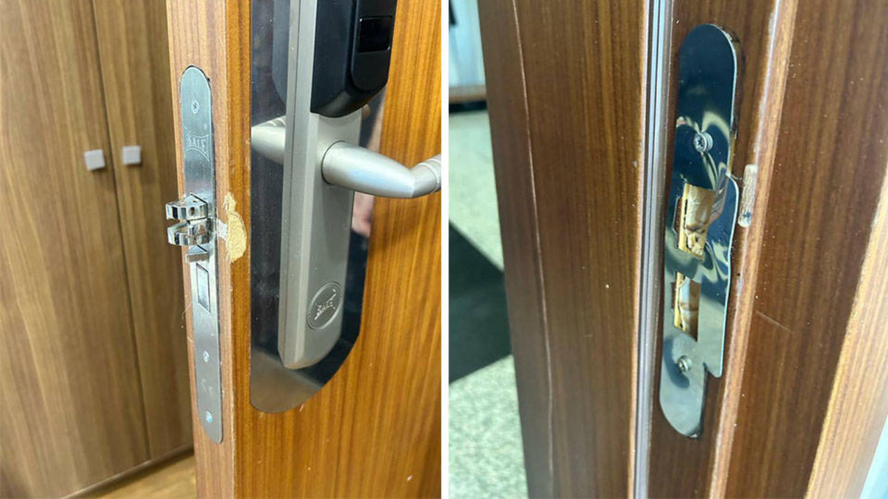 CHP MP’s parliamentary office door found broken