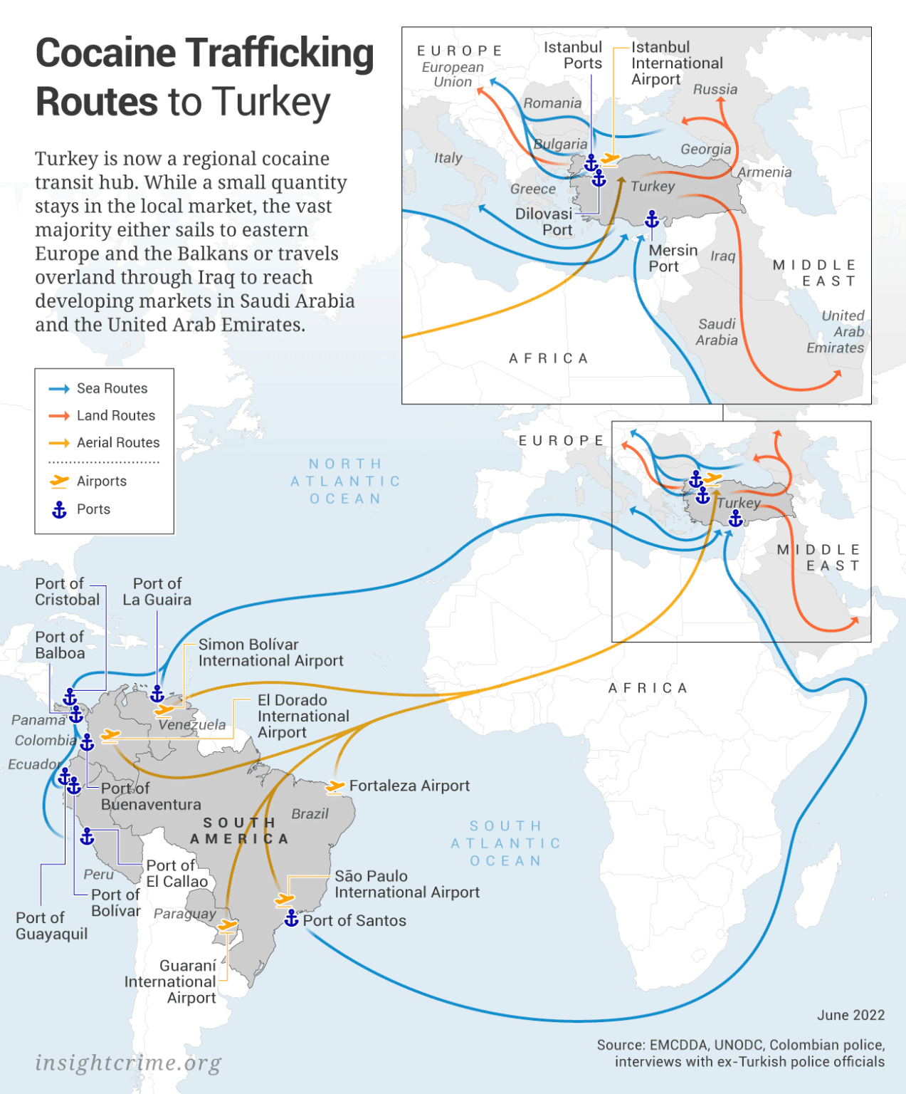 Turkey emerges as vital hub for drug trafficking connecting continents: Report 2