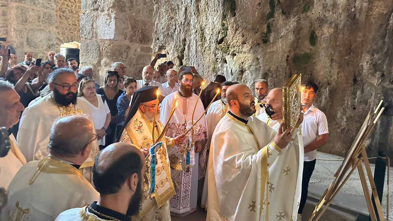 St. Pierre Church in Antakya holds first mass after Feb. 6 quakes