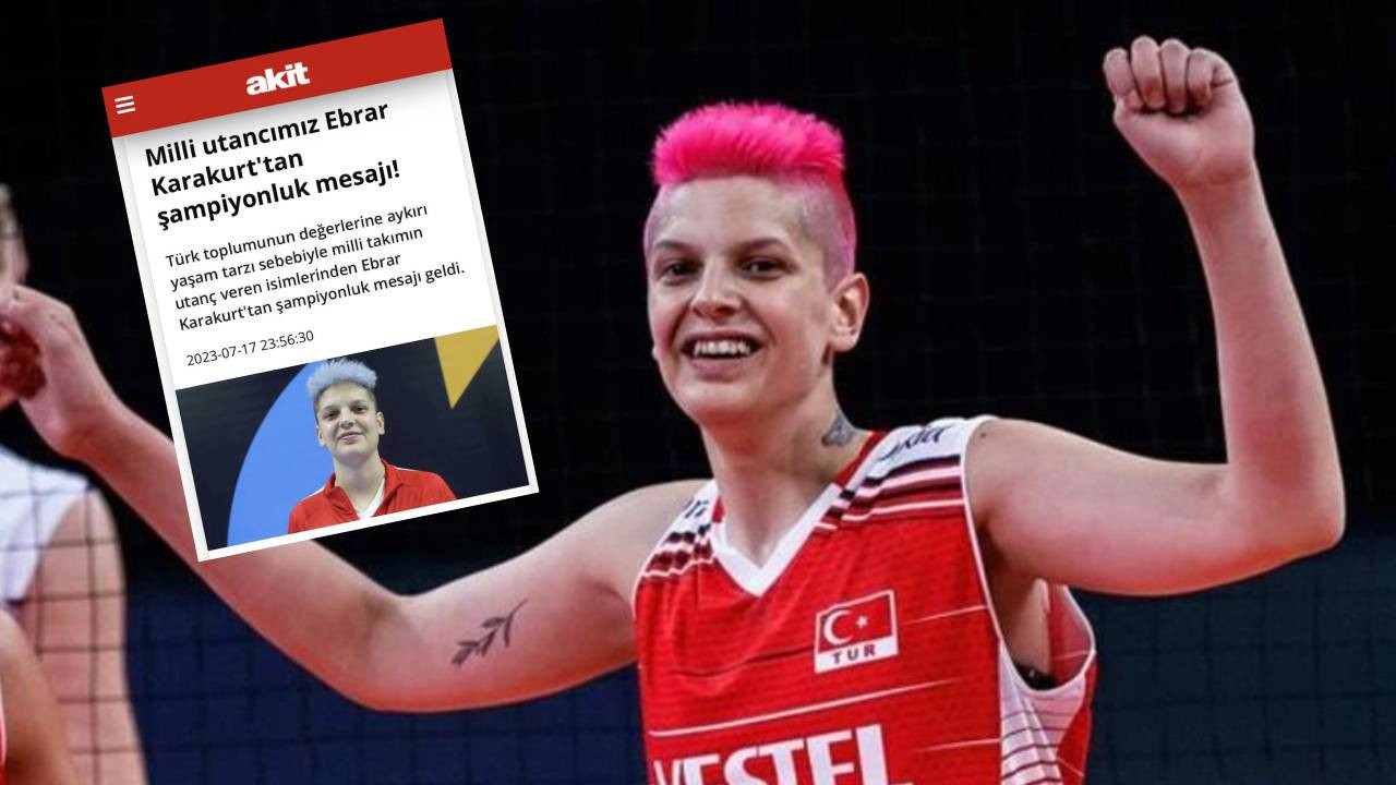 Pro-gov't newspaper calls volleyball player Karakurt 'our national shame' over her sexual identity