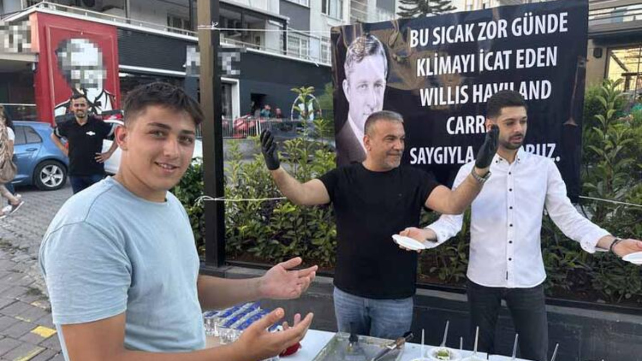 Inventor of air conditioning commemorated in southern Turkey amidst scorching heat
