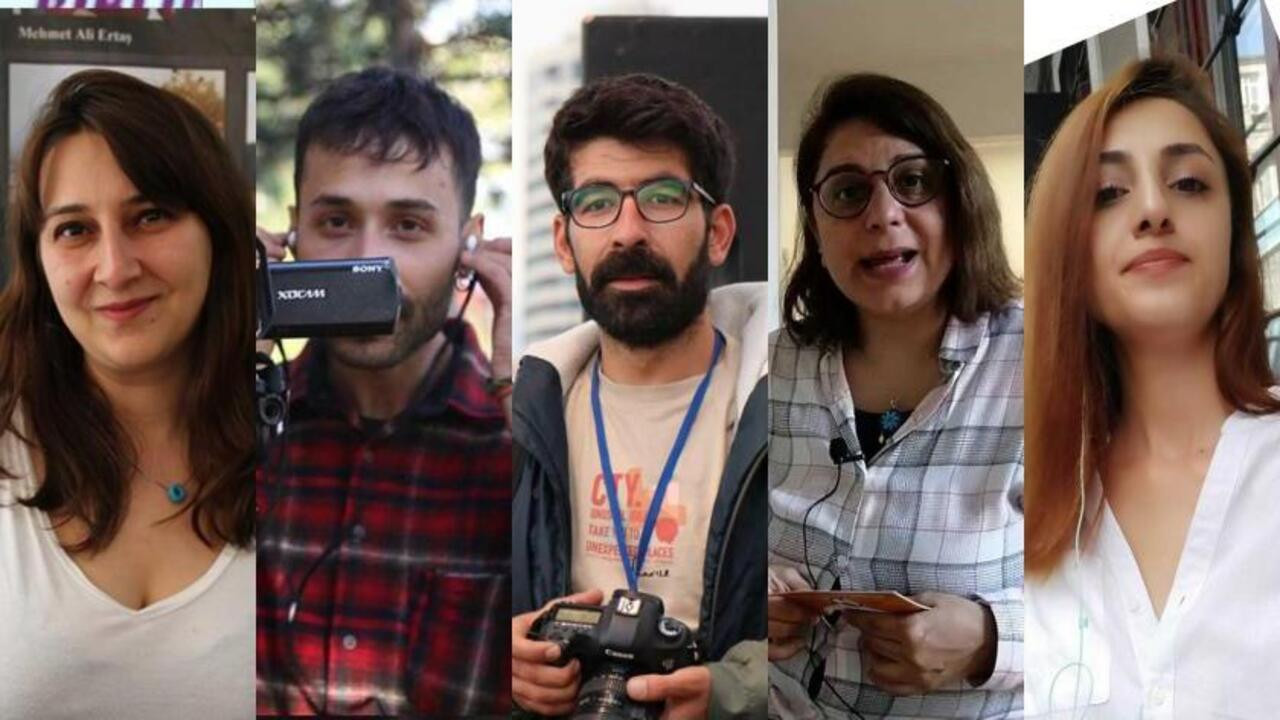 Police detain five journalists over 'targeting public officials'