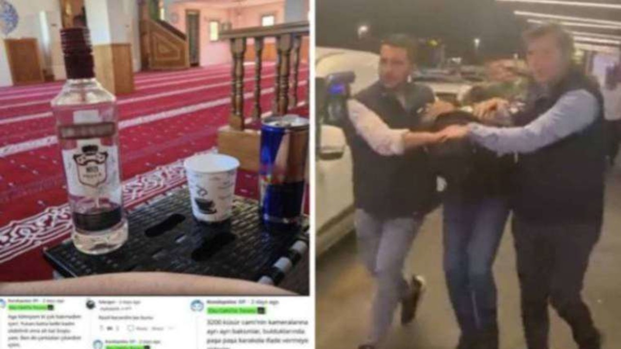 Turkish man arrested over posting photo with alcoholic beverage in mosque