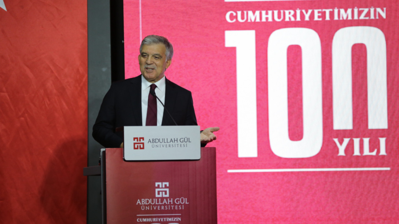 Former President Gül argues 'separatist terrorism' prevented resolution of Kurdish issue