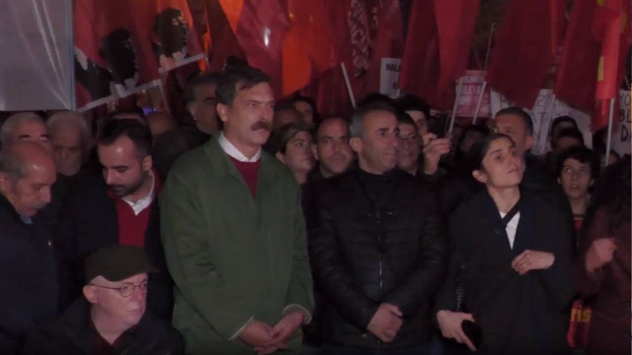 TİP protests court’s second time refusal to release jailed MP Atalay