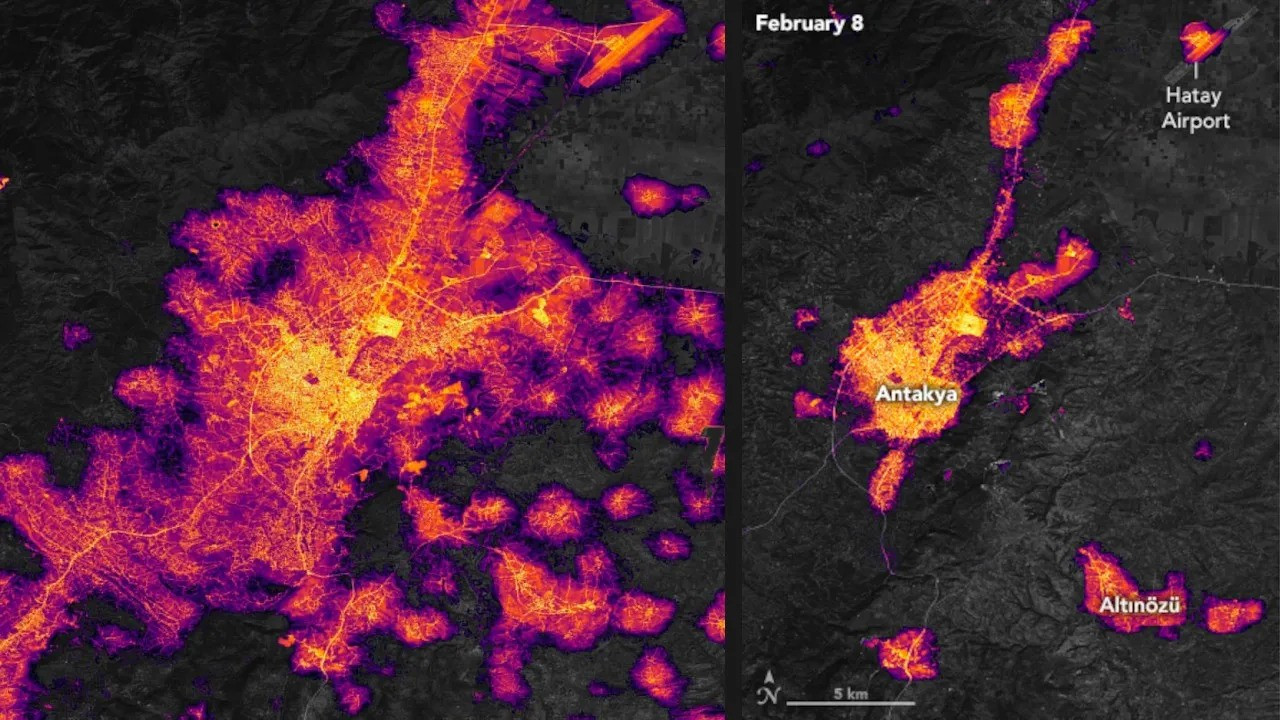 Satellite images reveal extent of quake destruction in Hatay