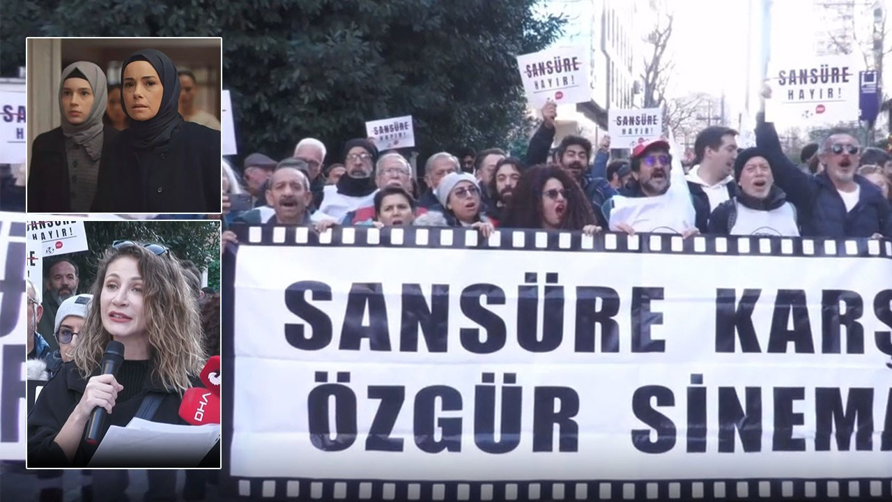 Turkish actors stage protest against fines imposed on popular series