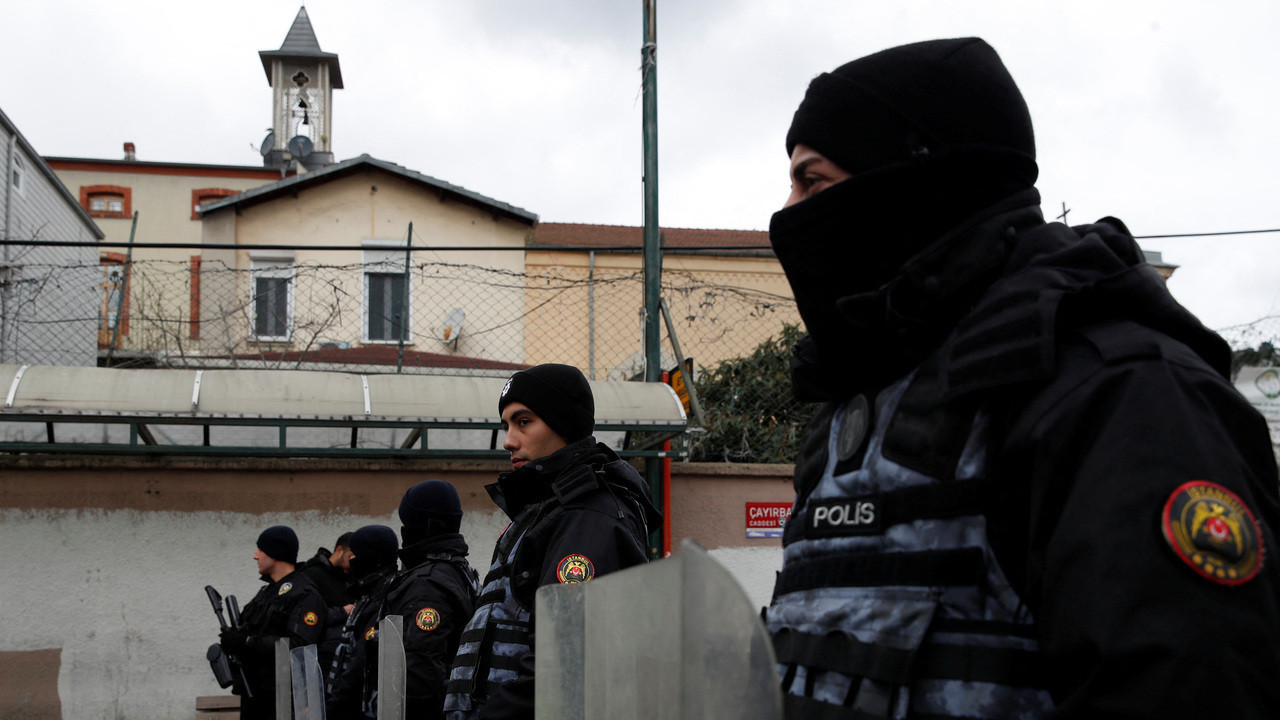 Turkish authorities detain 51, including gunmen, after Istanbul church attack