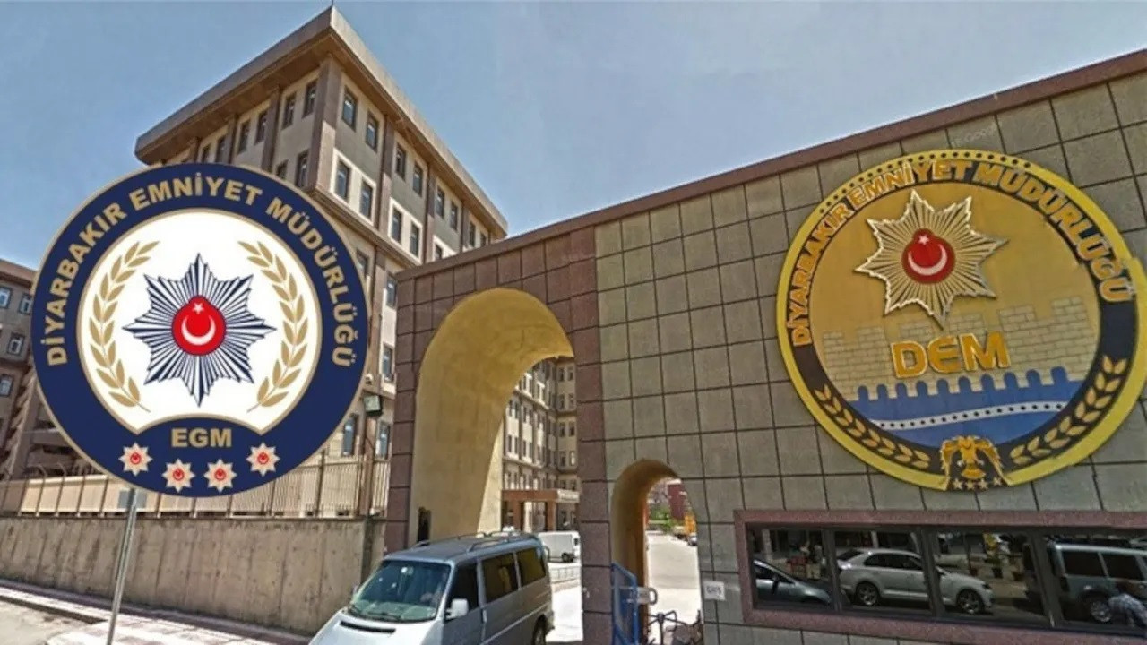 Diyarbakır police replace emblem from building resembling DEM Party