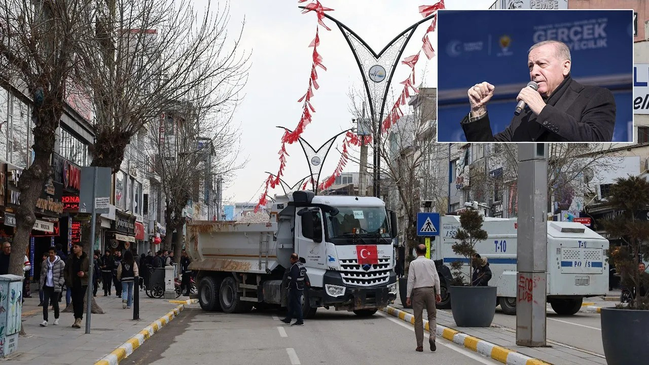 Erdoğan’s security fleet paralyzes life in Van province ahead of rally