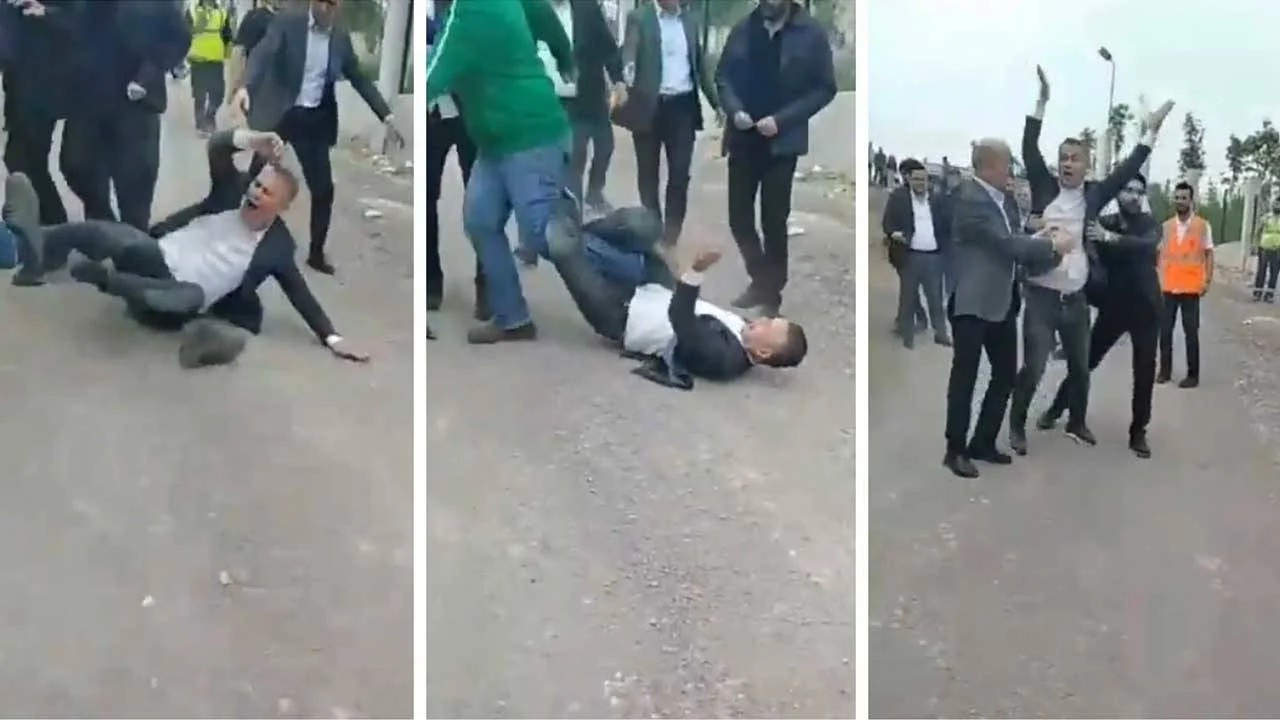 AKP official stages assault by opposition with 'football-style' diving, yelling