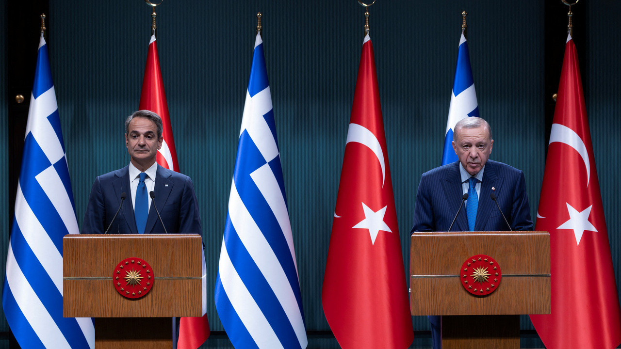 Turkey's Erdoğan hosts Greek PM Mitsotakis, sees 'no unsolvable problems' in bilateral ties