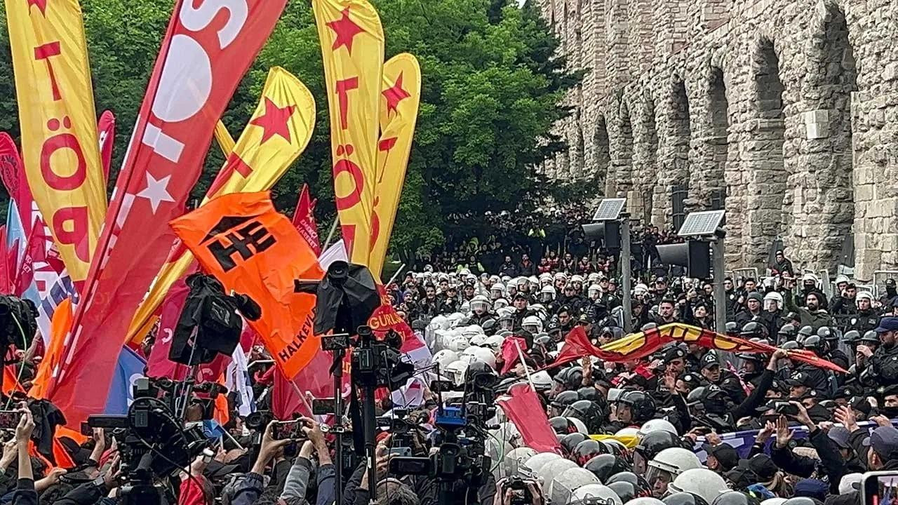 Police detain 27 in third wave of May Day crackdown in Istanbul