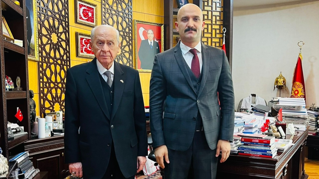Minister visits Bahçeli, MHP dismisses suspect in Sinan Ateş case