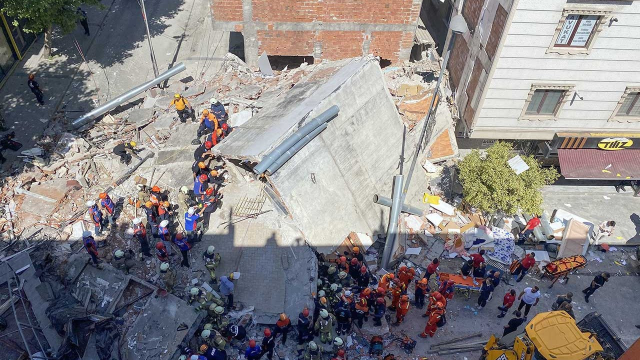 Building collapse kills one in Istanbul, probe finds sea sand in construction