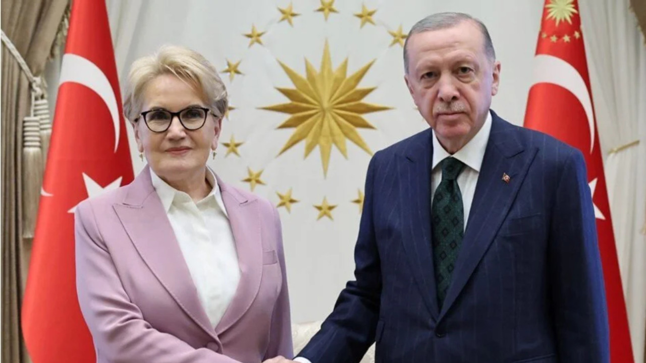 Erdoğan meets former İYİ Party leader Akşener