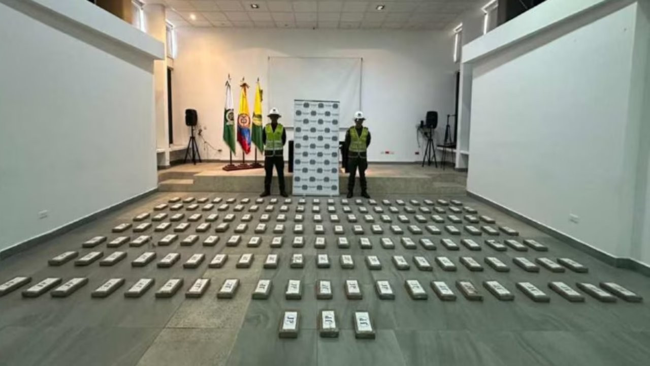 Over 6 tons of cocaine bound for Turkey seized in Colombia since 2020
