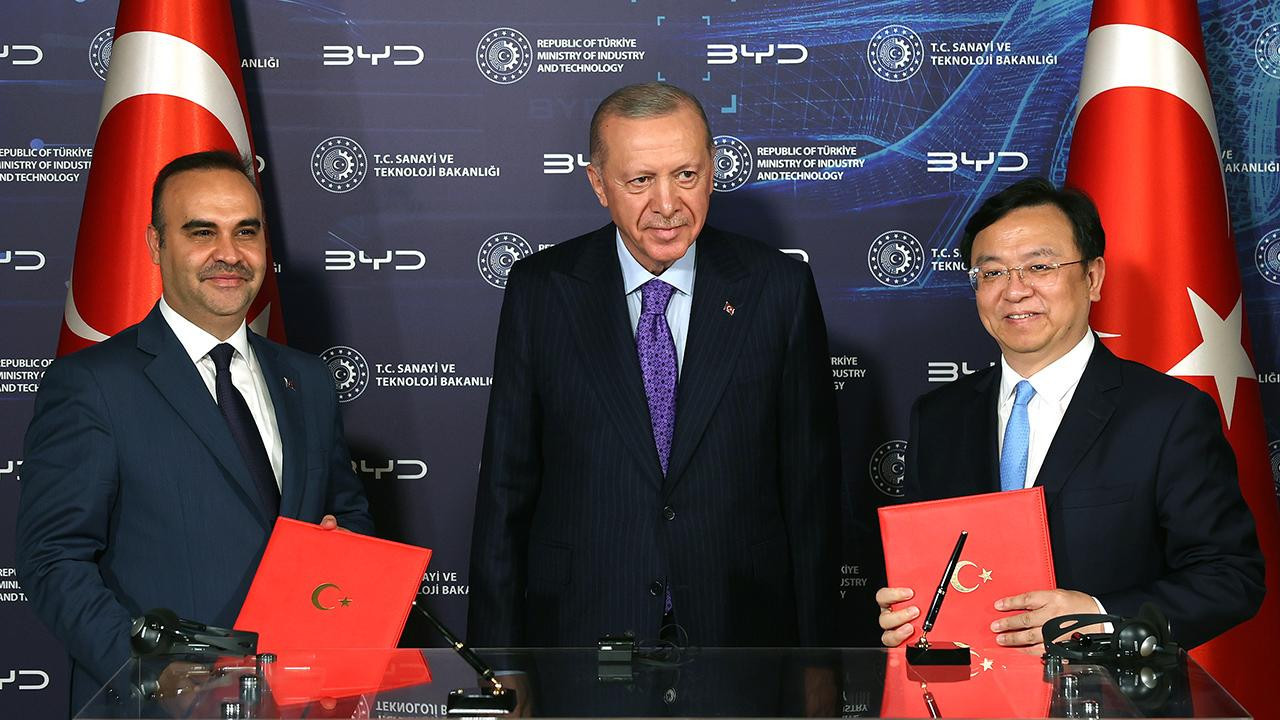 Chinese EV manufacturer BYD to construct $1B plant in Turkey