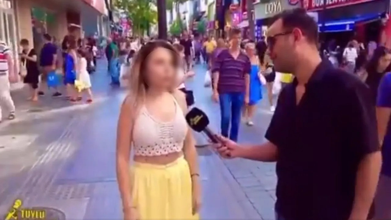 Woman arrested for street interview: 'They cannot intimidate me'