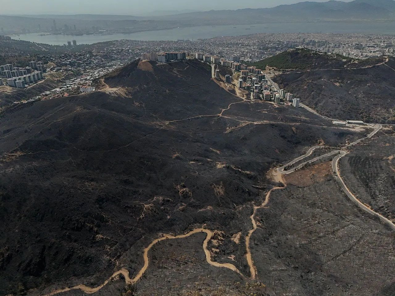 Recent wildfires change color of landscape in western Turkey - Page 2