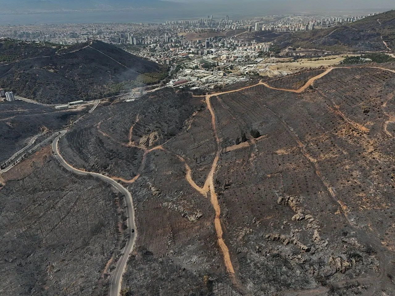 Recent wildfires change color of landscape in western Turkey - Page 4