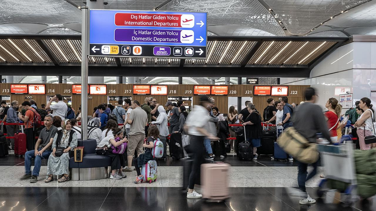 70 million passengers use airports in Istanbul in first seven months of 2024