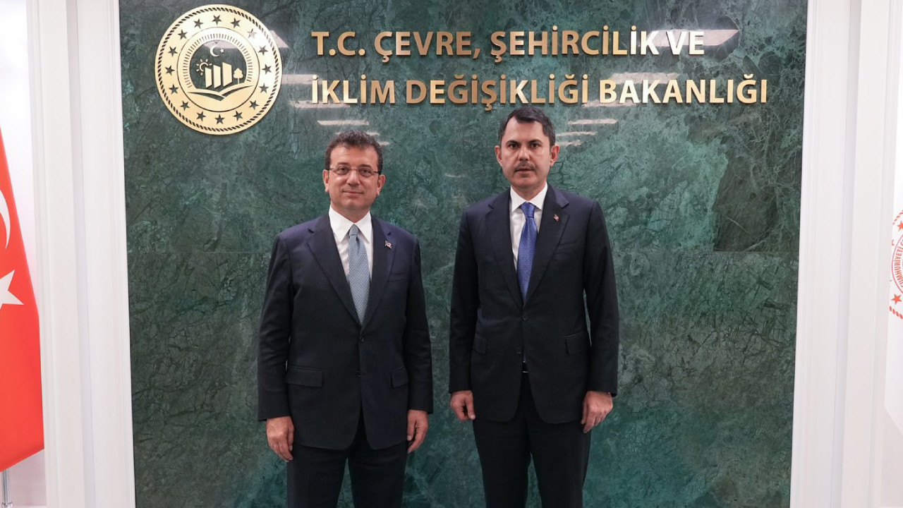 Former rivals Istanbul Mayor İmamoğlu, Minister Kurum meet