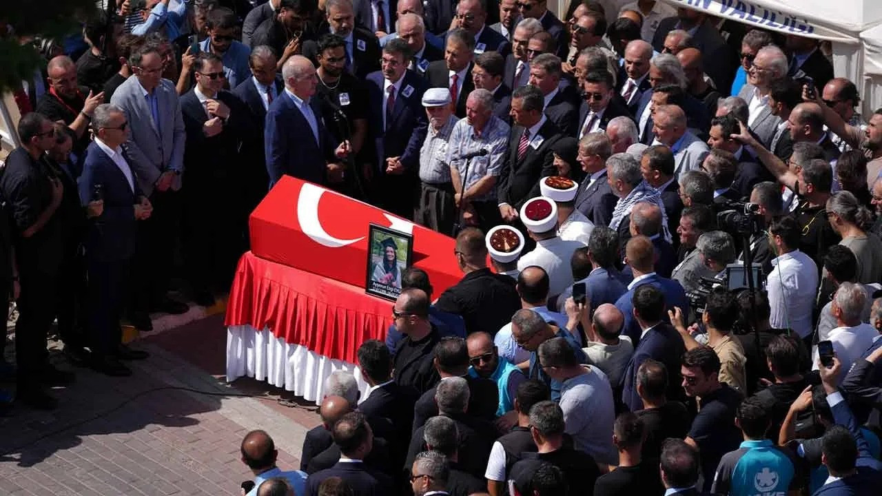 Funeral held in Turkey for activist killed by IDF in West Bank