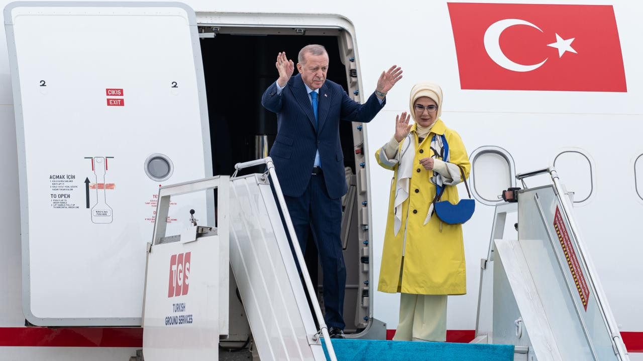 Erdoğan arrives in New York for UN session