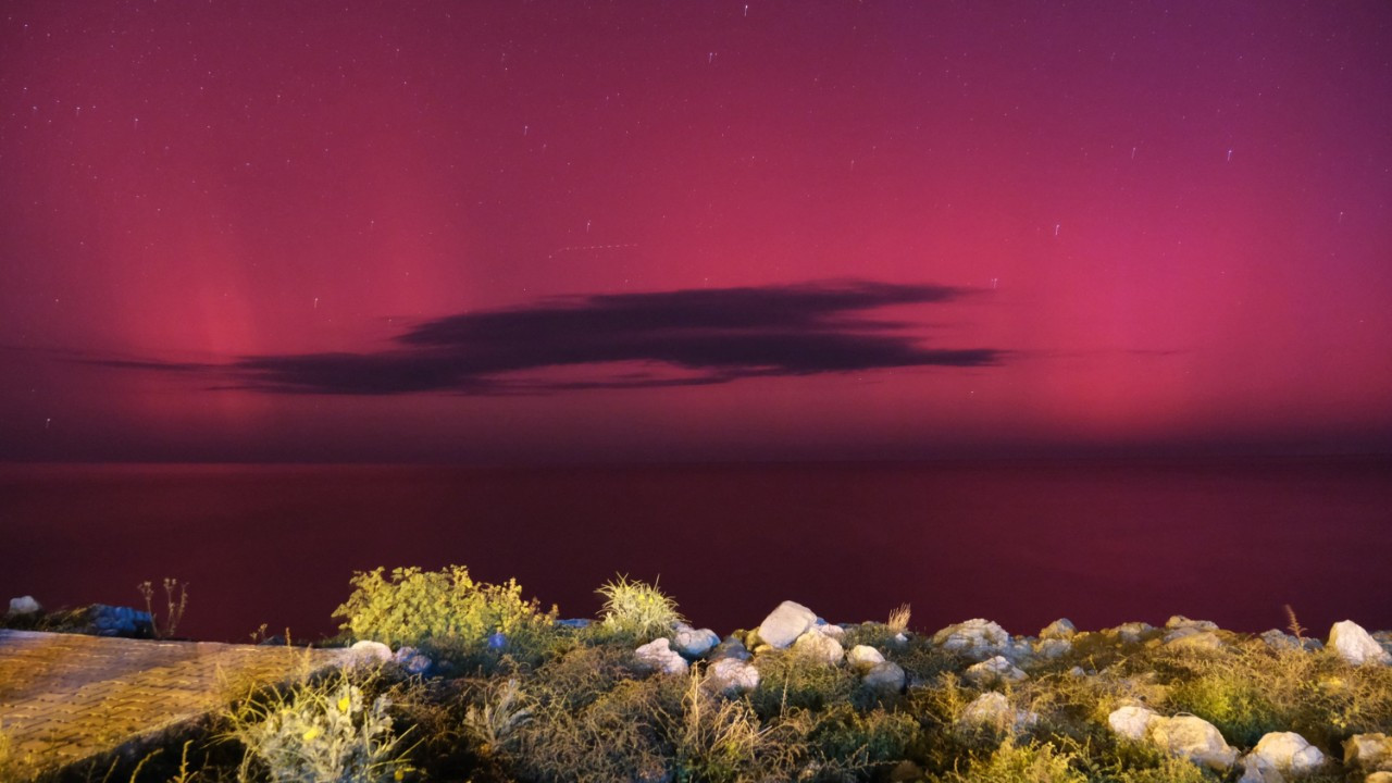 Northern lights dazzle northern Turkey in rare sighting