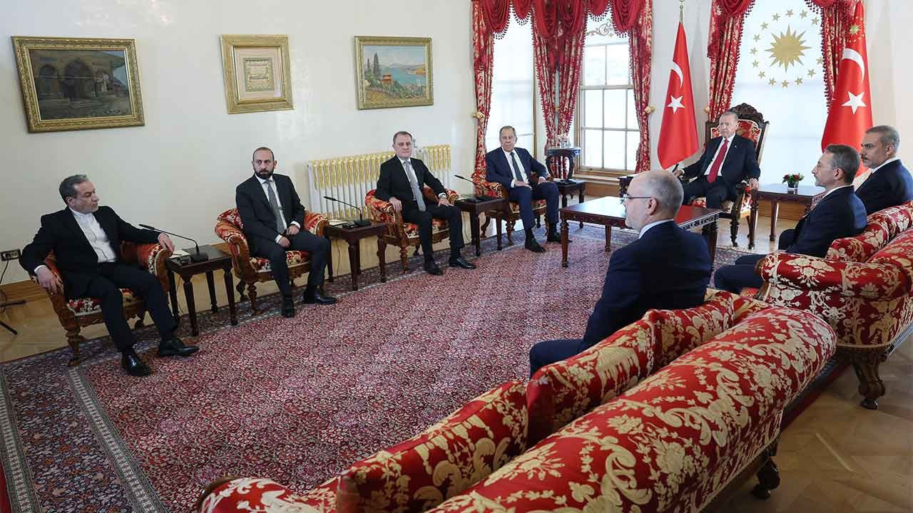 Erdoğan meets four foreign ministers from Caucasus