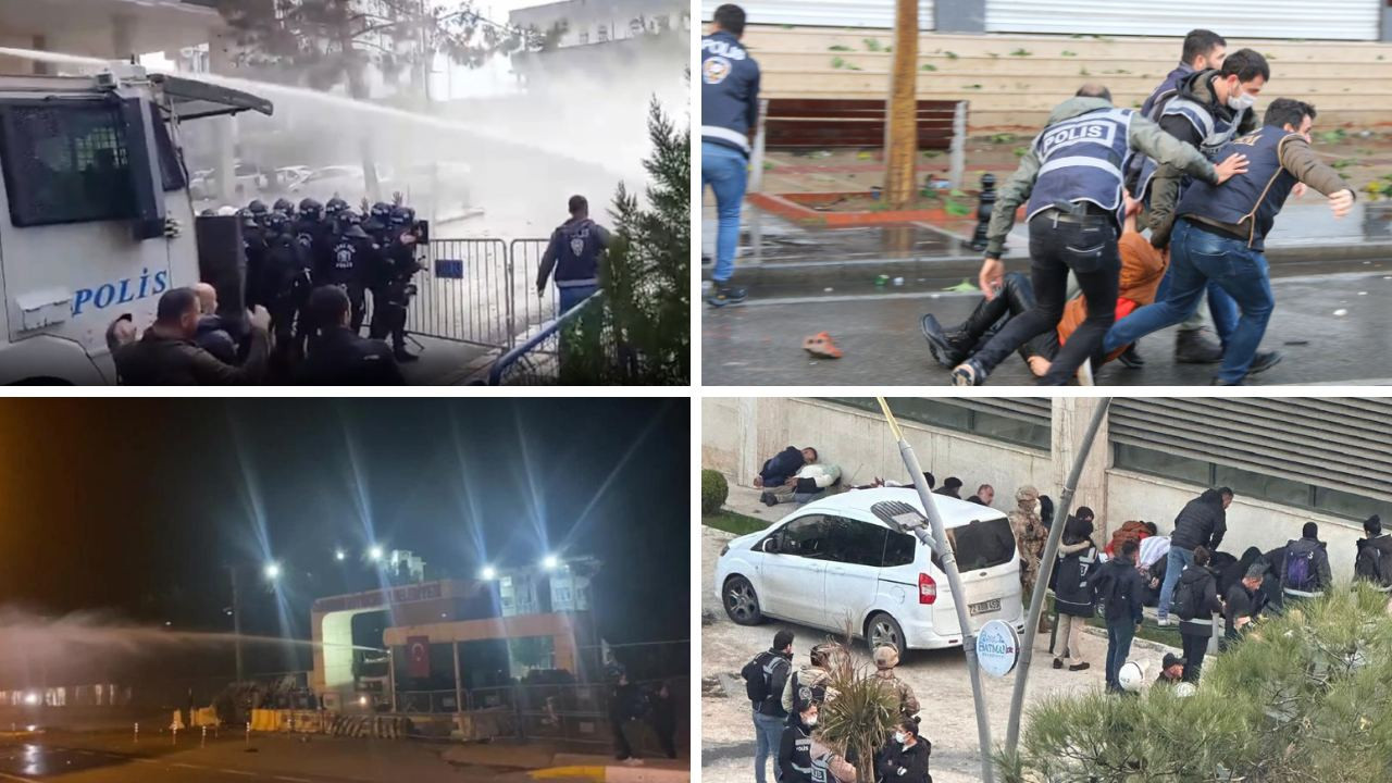 Turkish police brutally attack protests against trustee mayors