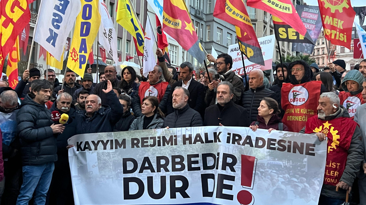 Government’s recent trustee appointments protested in Istanbul