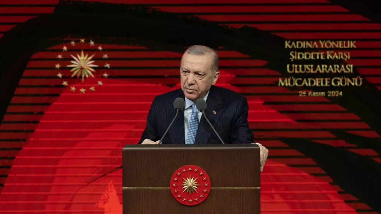 Erdoğan claims laws, not Istanbul Convention, keep women alive