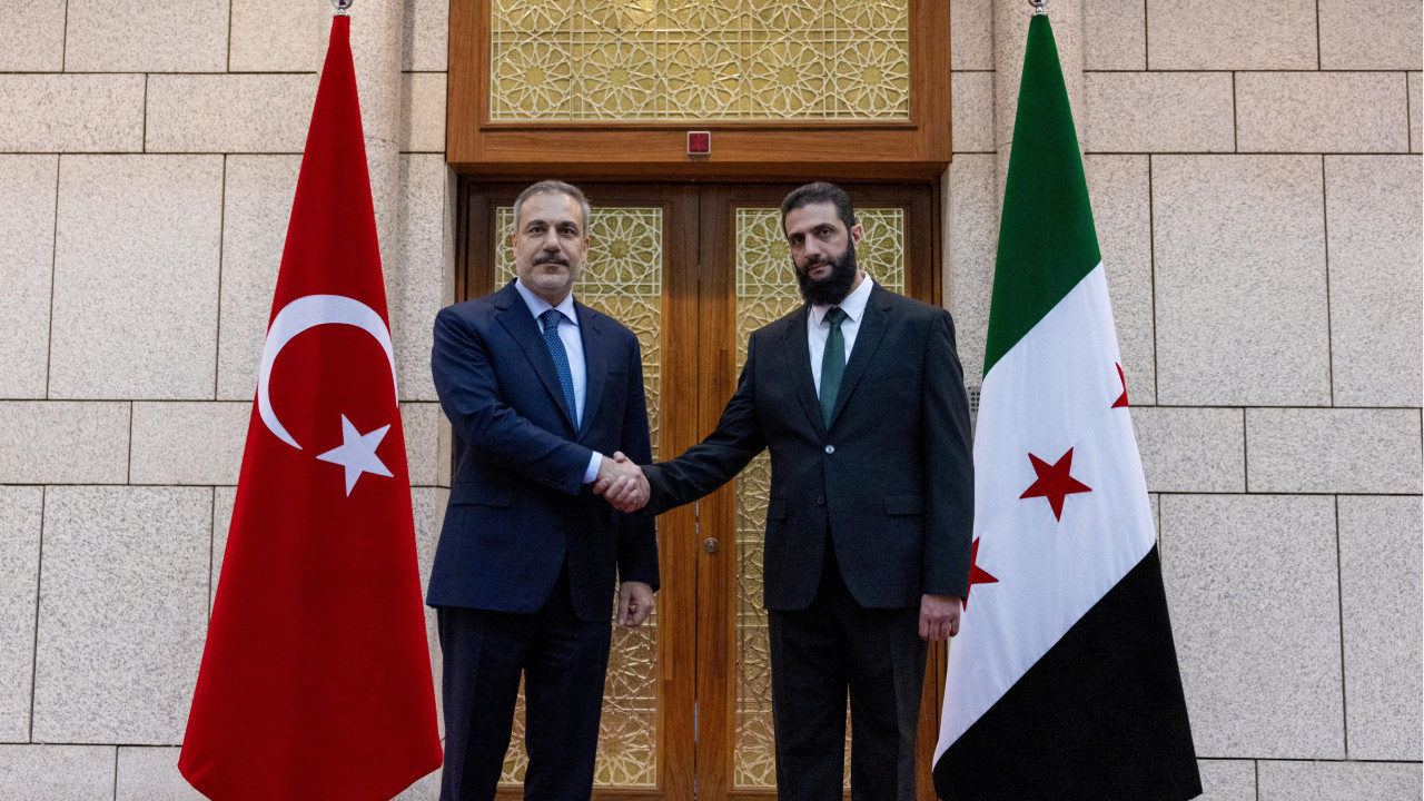 Turkish FM Fidan meets Syria's de-facto leader al-Sharaa