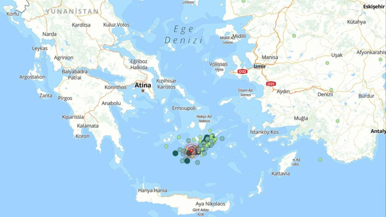 Near 600 earthquakes recorded in Aegean Sea in one week