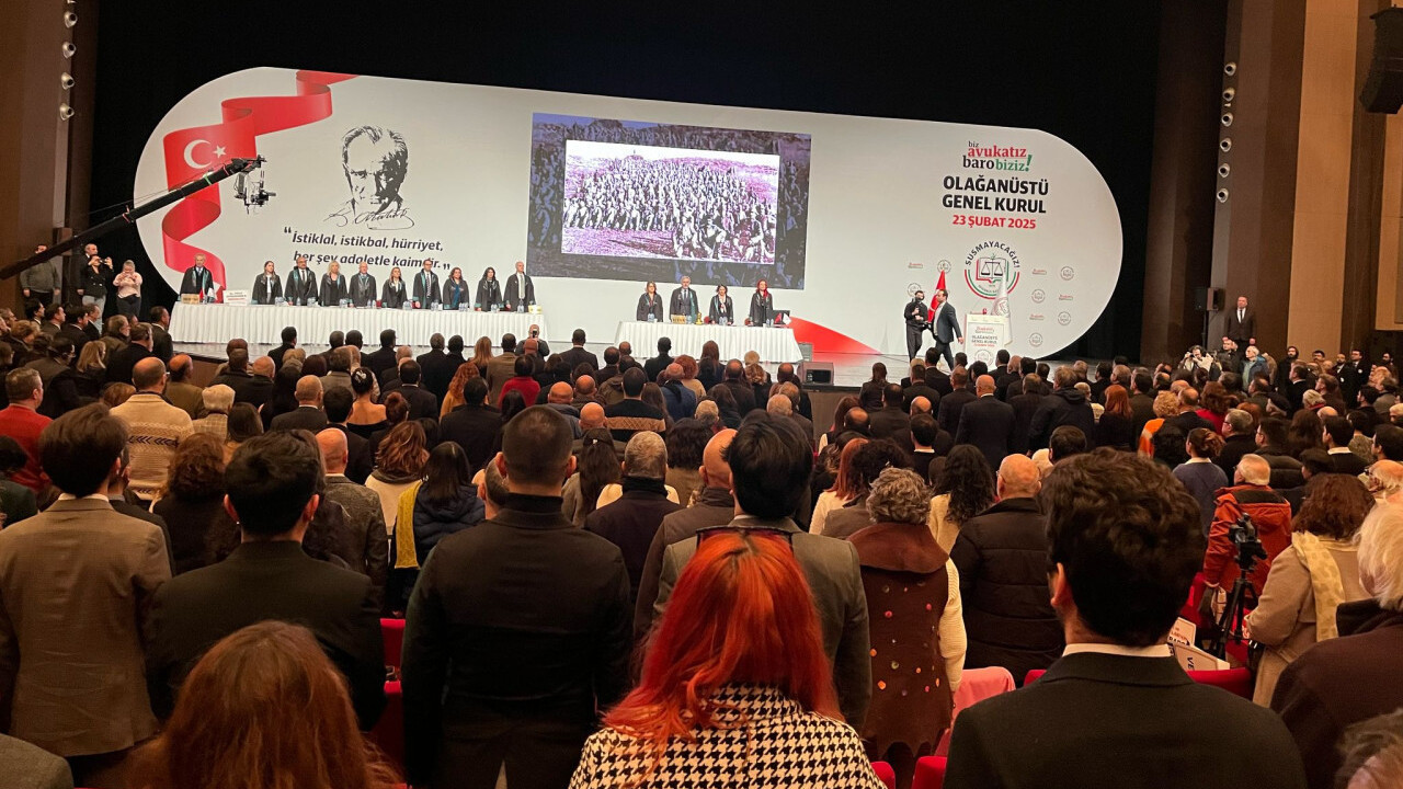 Istanbul Bar Association rejects pressures to dismiss executive board at extraordinary congress