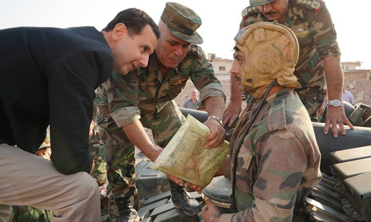 Assad makes rare visit to Idlib frontline