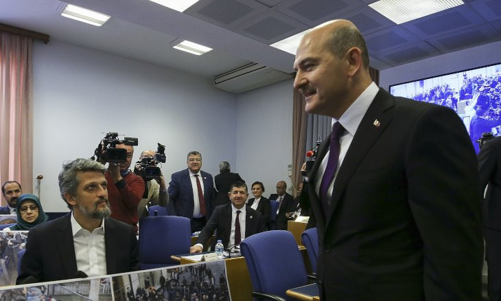 Turkey's interior minister calls opposition deputy a 'traitor'