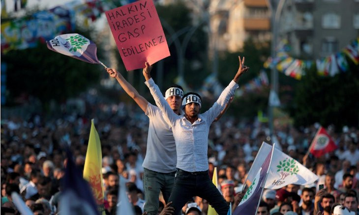 Former HDP co-chair accuses gov't of committing 'political massacre' against party