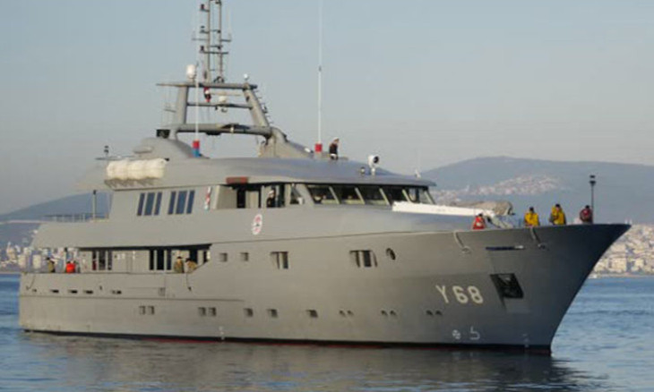 Mega yacht transferred from the navy to the inventory of Erdoğan's office