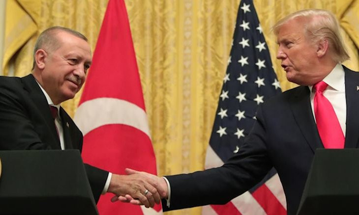 Trump signed defense bill that urges sanctions against Turkey