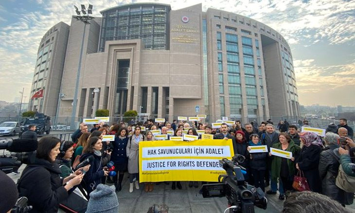 Istanbul court postpones trial into rights defenders