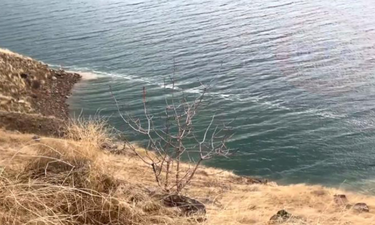 Signs of surface rupture from Elazığ earthquake visible in area lake