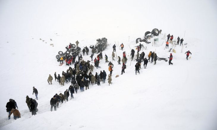 41 killed in two avalanches in Turkey's east