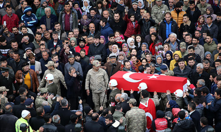 For what and for whom are Turkish troops dying?
