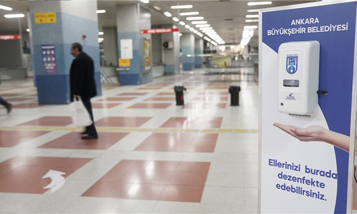 Ankara’s use of public transportation drops by 84% in March due to social isolation